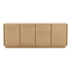 Zay Sideboard Light Natural, Sideboards & Buffet by Dovetail, 84" width x 32" height x 18" depth thumbnail 2
