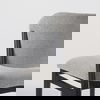 Cline   Gray Fabric with Black Wood Dining Chair thumbnail 12