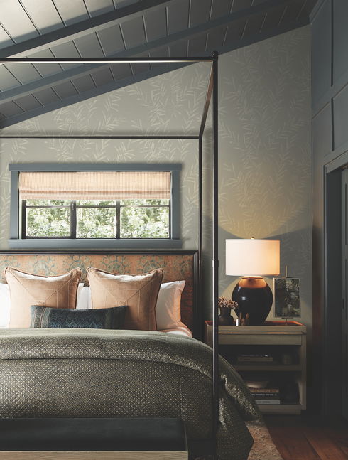 Allerton Bamboo Taupe Wallpaper