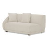 Fraser Left Arm Facing Sofa Off White, Sectional Sofa by Moe's Home, 70" width x 31.5" height x 34.3" depth thumbnail 2