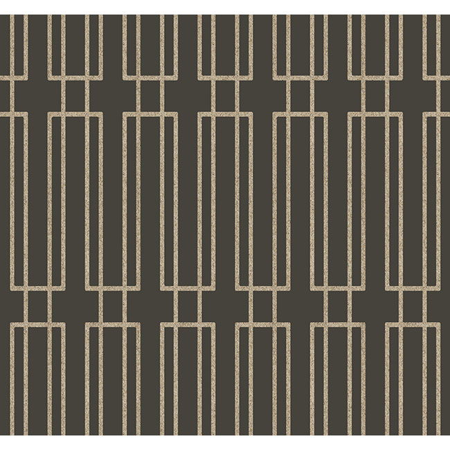 Sand Terrace Dark Grey & Gold Glitter Wallpaper large image 