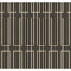 Sand Terrace Dark Grey & Gold Glitter Wallpaper thumbnail 0