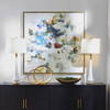 Rock & Roll Framed Abstract Art, by Uttermost, 49.5" width x 49.5" height x 2" depth thumbnail 2
