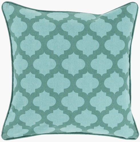 Morrocan Printed Lattice Accent Pillow
