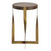 Drew Brass Accent Table, Side & End Table by Uttermost, 16.12" width x 24" height x 16.12" depth thumbnail 5