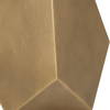 Comet Geometric Bronze Accent Table, Side & End Table by Uttermost, 14" width x 24.25" height x 14" depth thumbnail 7