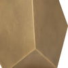 Comet Geometric Bronze Accent Table thumbnail 6