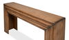 Mantel Console, Brown, Console Table by Sarreid, 72" length x 14" width x 35" height thumbnail 10