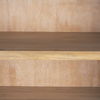 Sloan 80.5H Black Wood with Black Metal Frame Arched Cabinet thumbnail 11