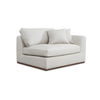 Rue Right Arm Facing Chair Off White, Sectional Sofa by Moe's Home, 47.6" width x 23.6" height x 41" depth thumbnail 2