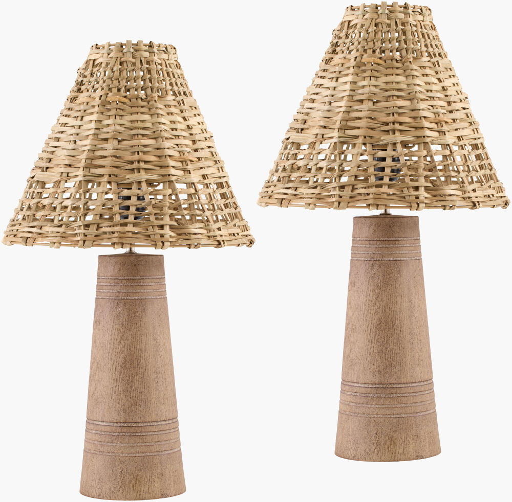 Trout Accent Table Lamp, by Surya, 12" width x 22" height