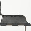 Berbick 21L x 25W x 38H Black Leather with Iron Frame Counter Stool thumbnail 7
