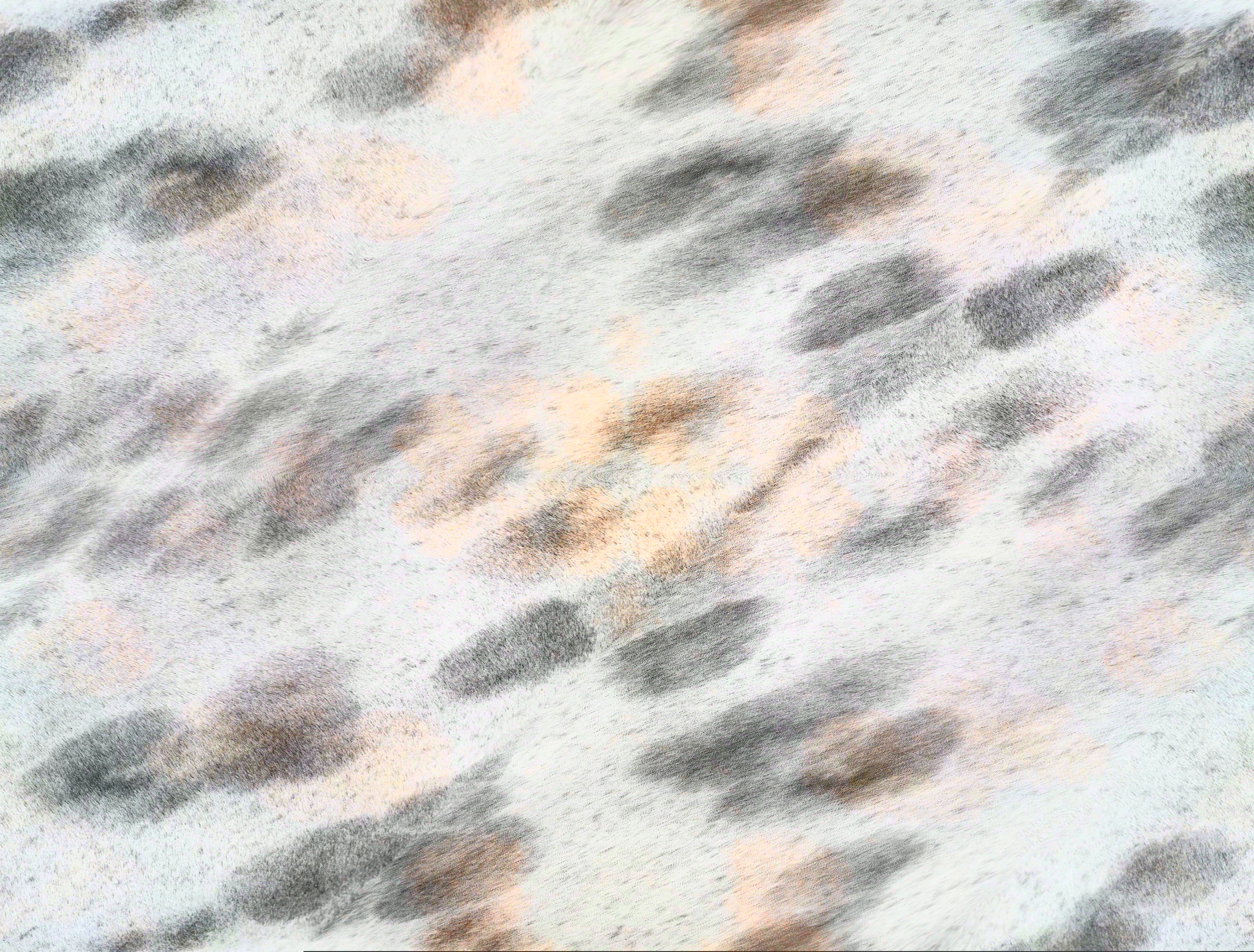 Leopard Appaloosa Off White Peel & Stick Wallpaper large image 