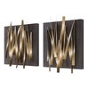 Crosshatch Metal Wall Decor Set/2, Art by Uttermost, 19.75" width x 24" height x 3.75" depth thumbnail 5