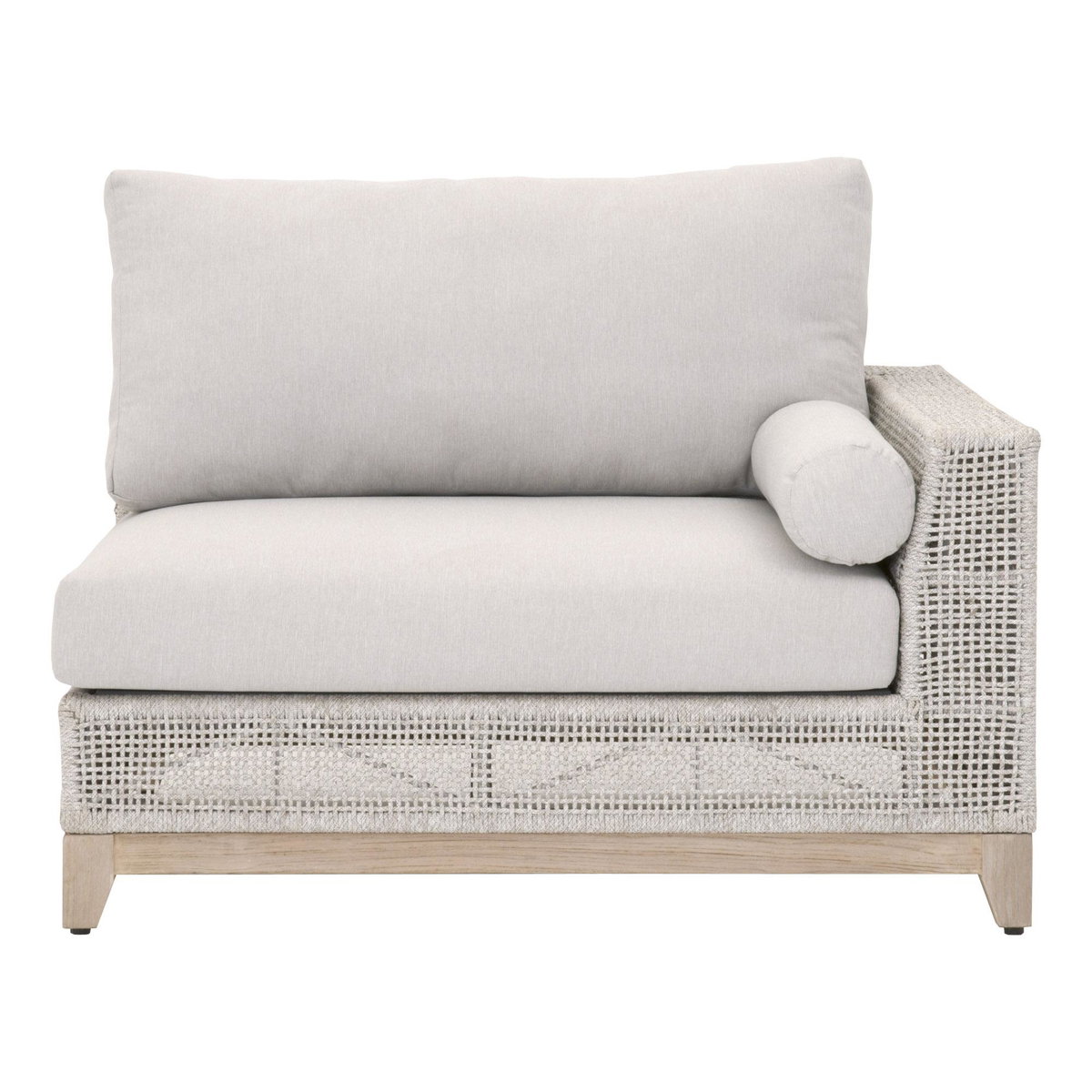 Tropez Outdoor Modular Right Facing 1-Arm Sofa, Seating by Essentials for Living, 45" width x 33" height x 34" depth View 1
