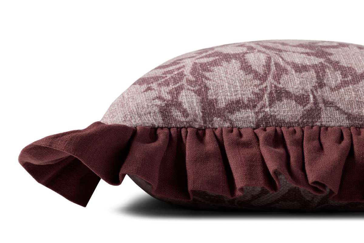 Chris Loves Julia x Loloi Kathleen Pillow, Decorative Pillow, 18" length x 18" width View 3