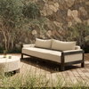 Chapman Outdoor Metal Sofa-106', Outdoor Sofa by Four Hands, 8'10" width x 2'8" height x 3'1" depth thumbnail 4