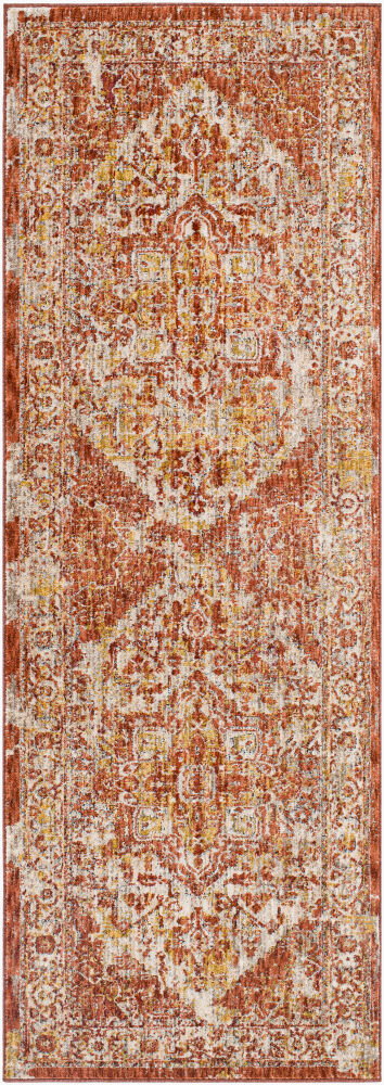 Mirabel Machine Woven Rug, by Surya, 7'2.61" length x 2'7.5" width