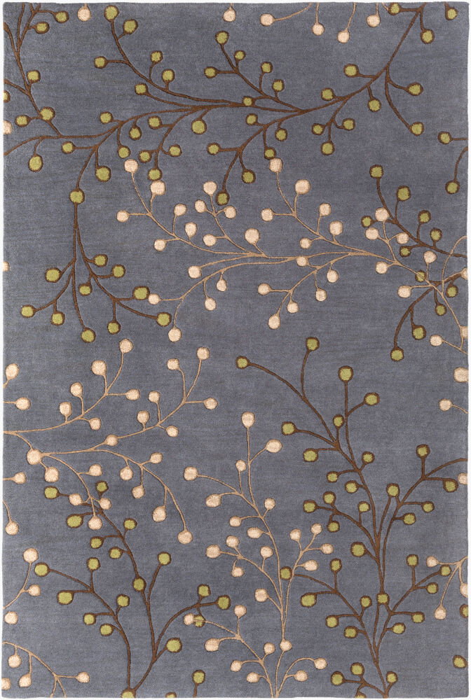 Athena Handmade Rug, by Surya, 9' length x 6' width