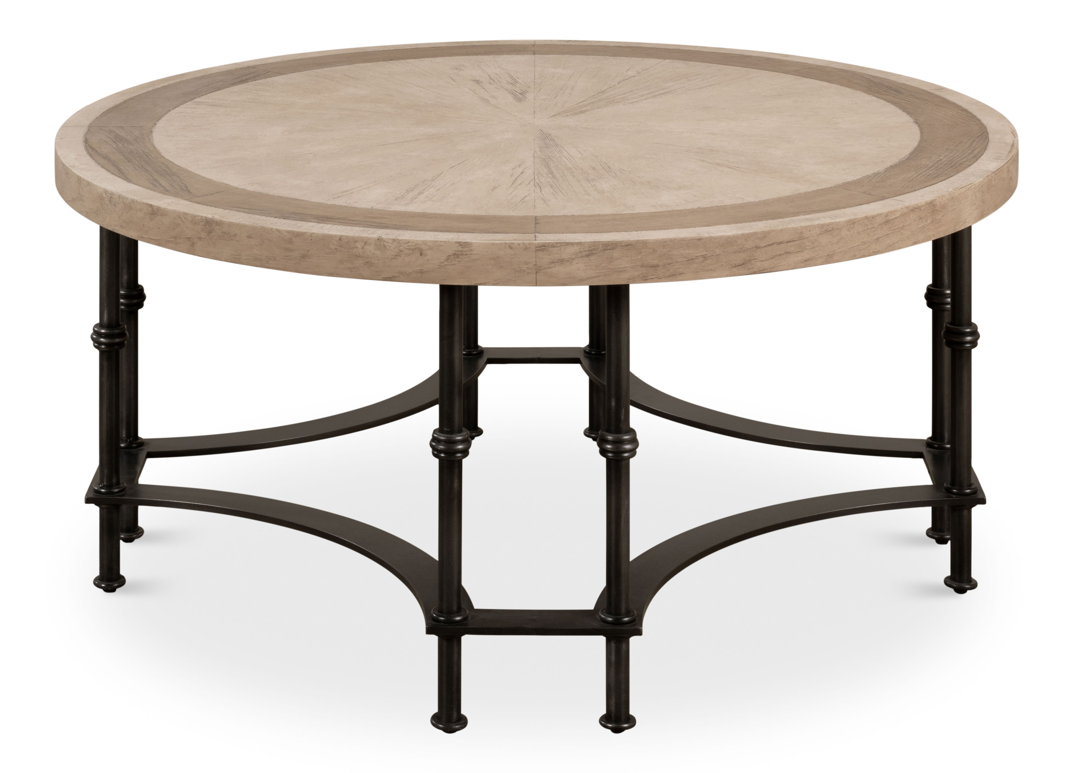 Chisholm Equestrian Cocktail Table, Grey large image 