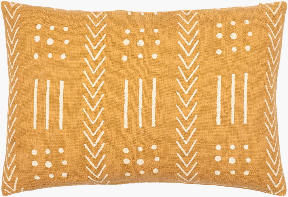 Malian Lumbar Pillow, Decorative Pillow by Surya, 14" length x 22" width