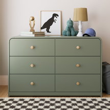 Online Designer Nursery Storkcraft Santos 6 Drawer Dresser