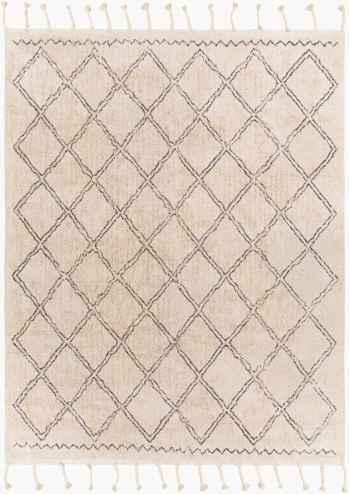 Khemisset Handmade Rug, by Surya, 4' length x 2'6" width