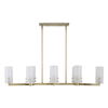 Mistie 8 Light Linear Chandelier thumbnail 2