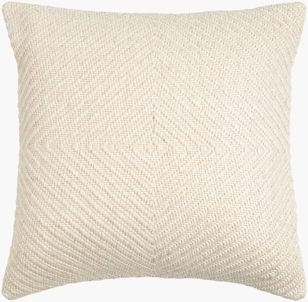 Cairn Accent Pillow Down, Decorative Pillow by Surya, 18" length x 18" width