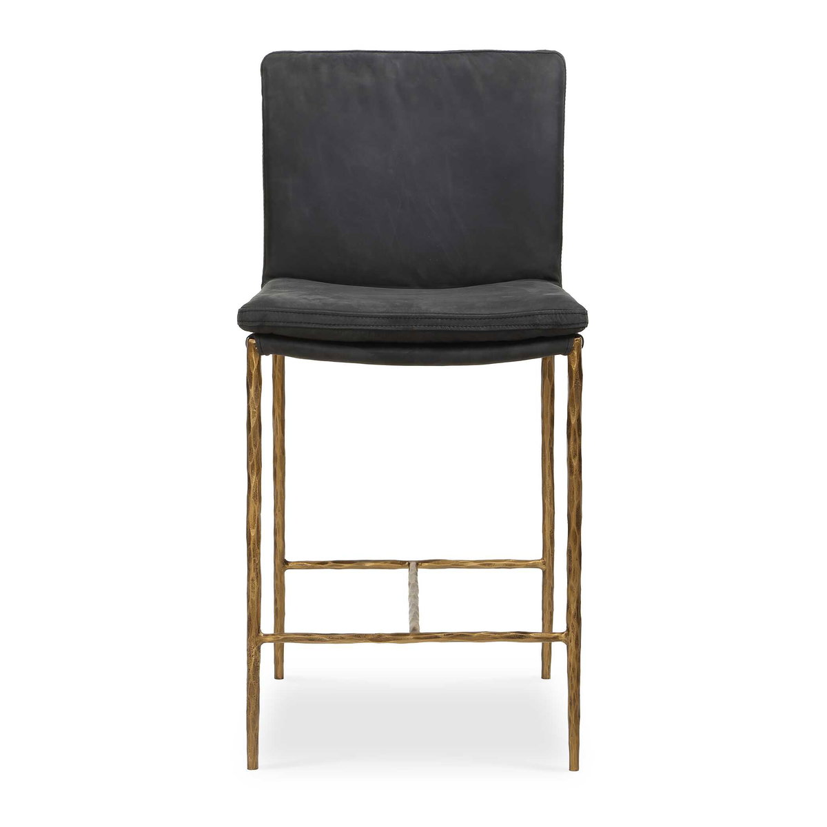 Ascend Charcoal Counter Stool, Counter & Bar Stool by Uttermost, 18.5" width x 38.5" height x 21.75" depth View 1