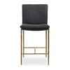 Ascend Charcoal Counter Stool, Counter & Bar Stool by Uttermost, 18.5" width x 38.5" height x 21.75" depth thumbnail 1