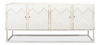 Aztec Sideboard On Stand, Whitewash thumbnail 1