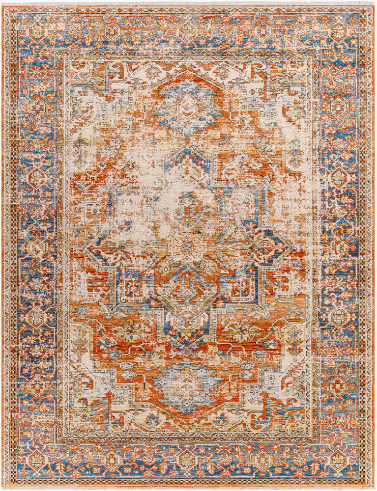 Chicago Machine Woven Rug, by Surya, 15'7.01" length x 11'11.7" width