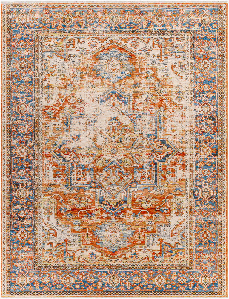 Chicago Machine Woven Rug, by Surya, 2'11.43" length x 1'11.62" width
