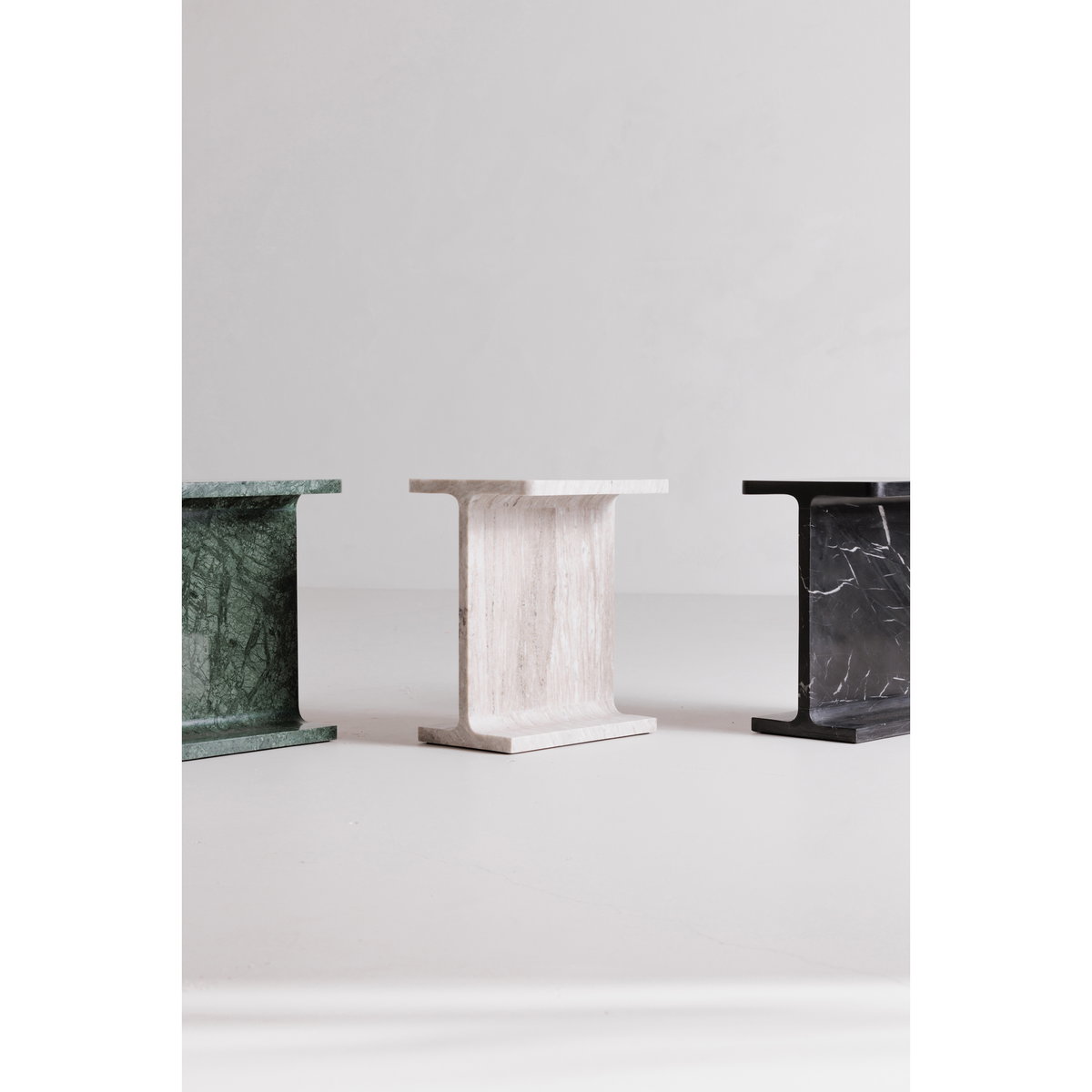 Tullia Accent Table Taupe, Side & End Table by Moe's Home, 15" width x 18" height x 12" depth View 7