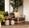 Darlene Outdoor Sofa Chair Charcoal thumbnail 6
