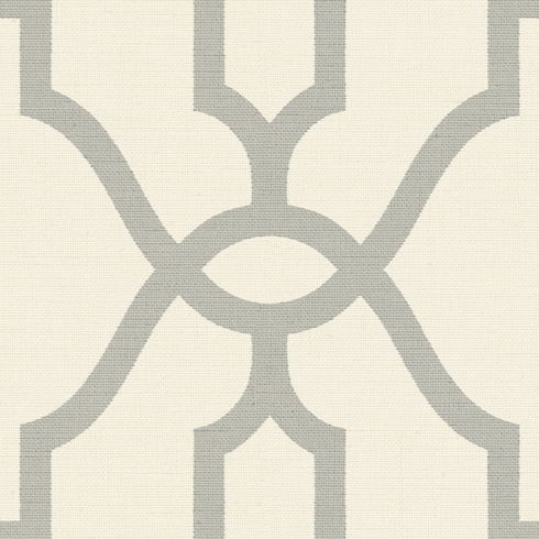 Woven Trellis Quarry Grey Wallpaper