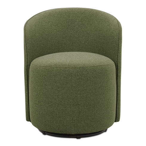 Sylvie Outdoor Swivel Dining Chair Green