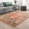 Village by Artemis Azra Hand-Knotted Salmon/Black Area Rug thumbnail 1