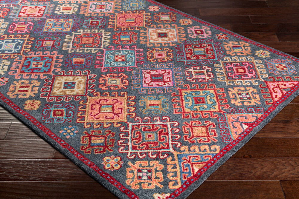 Tabriz Handmade Rug, by Surya, 1'6" length x 1'6" width