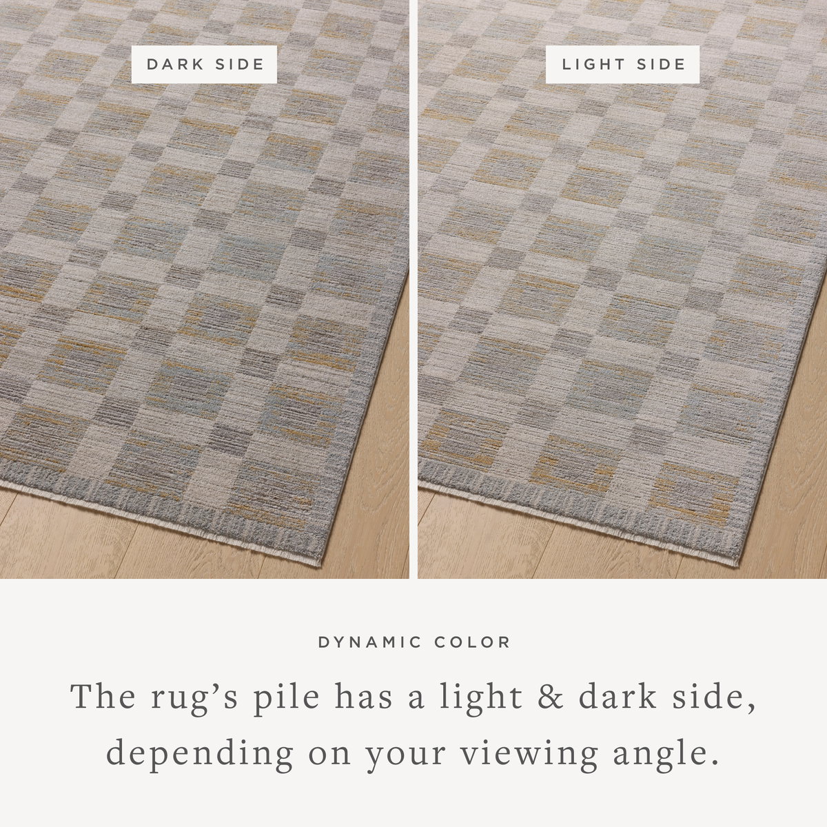 Amber Lewis x Loloi Cali Rug, 1'6" length x 1'6" width View 3