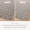 Amber Lewis x Loloi Cali Rug, 1'6" length x 1'6" width thumbnail 3