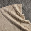 Suriya Handmade Tribal Taupe/ Cream Area Rug (5'X8') thumbnail 3