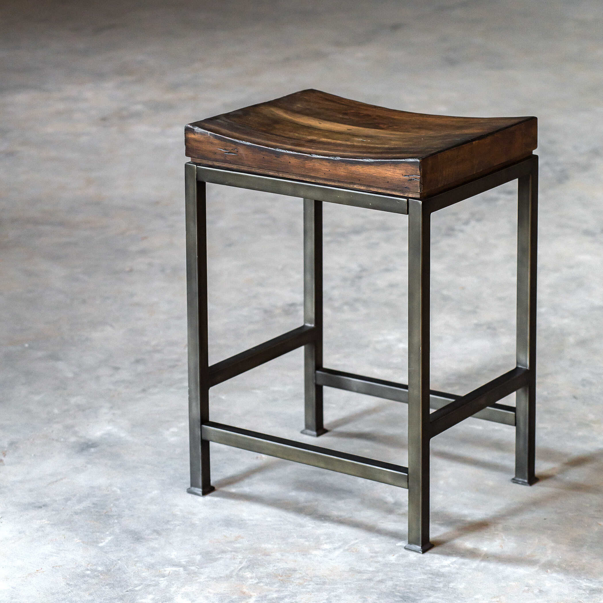Beck Wood Counter Stool large image 