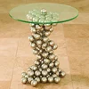 Sphere Table-Nickel, Side & End Table by Global Views, 20" width x 21.5" height x 20" depth thumbnail 7