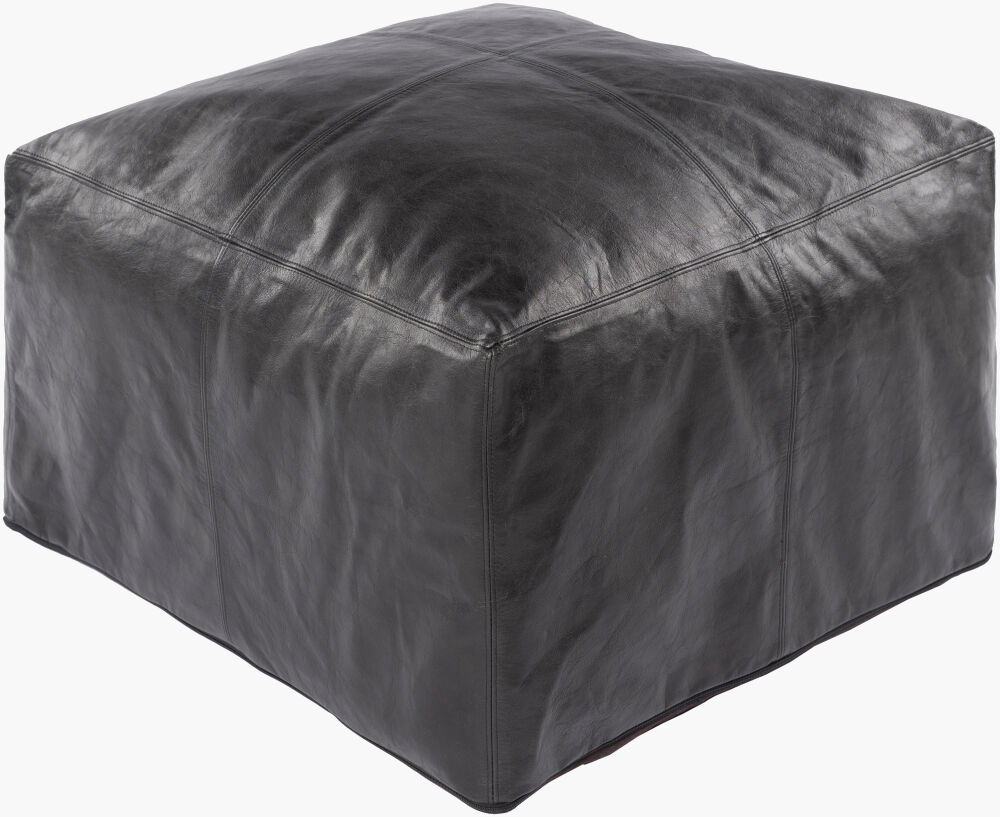 Barrington Pouf, Ottoman by Surya, 22" width x 13" height