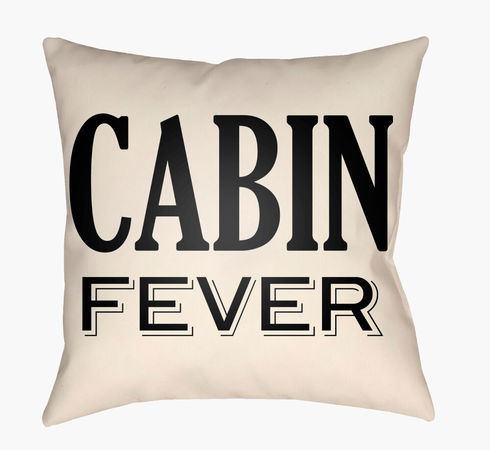 Lodge Cabin Accent Pillow