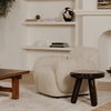Joy Accent Table Dark Brown Lacquer thumbnail 5