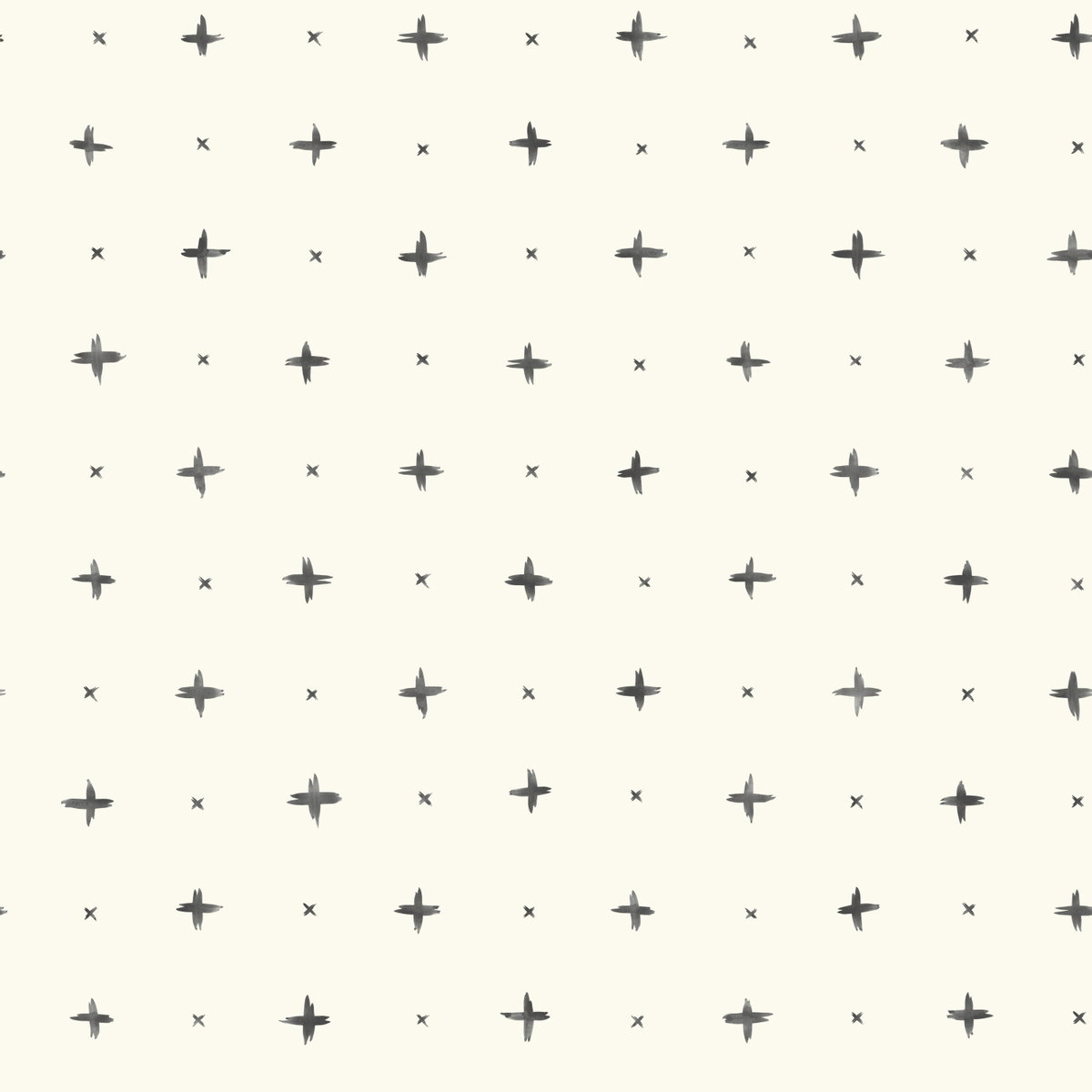 Cross Stitch Black Wallpaper, by York Wall, 33' length x 1'8.5" width x 0.02" depth