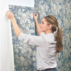 Antique Floral in Wedgewood Blue & Grey Wallpaper thumbnail 7